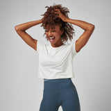 Castlebeard Core Tech Crop Tee, view 2