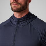 Castlebeard Core Tech Quarter Zip Hood, view 6