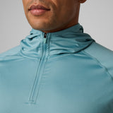 Castlebeard Core Tech Quarter Zip Hood, view 6