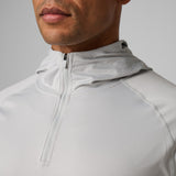 Castlebeard Core Tech Quarter Zip Hood, view 4