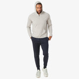 Castlebeard Core Tech Quarter Zip Hood, view 3