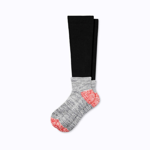Castlebeard CozyGrip Compression Slipper Socks