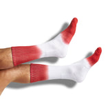 Castlebeard Crimson / White Casual Socks 4 Pack, view 3