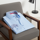 Castlebeard Daniel Button-Up Shirt With Contrast Details // Blue // Contemporary Fit (Regular), view 6