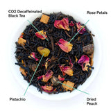 Castlebeard Decaf Dark Iris - Peach Pistachio Black Tea, view 2