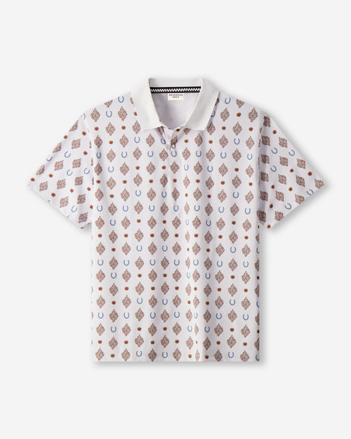 Castlebeard Duke Polo - White
