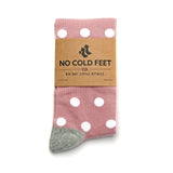 Castlebeard Dusty Rose with White Polka Dot Socks, view 2