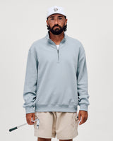 Castlebeard Essential Quarter Zip - Marine Layer, view 3
