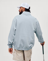 Castlebeard Essential Quarter Zip - Marine Layer, view 4