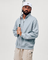 Castlebeard Essential Quarter Zip - Marine Layer, view 6