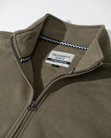 Castlebeard Essential Quarter Zip - Olive, view 2