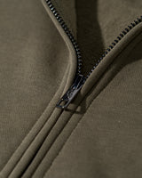 Castlebeard Essential Quarter Zip - Olive, view 6