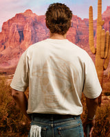 Castlebeard Faded Skull Caddie Tee - Faded Bone, view 5