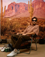 Castlebeard Faded Skull Caddie Tee - Faded Salmon, view 6