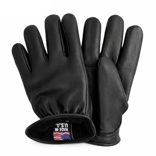 Castlebeard Fleece-Lined Deerskin Gloves
