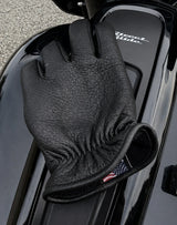 Castlebeard Fleece-Lined Deerskin Gloves, view 3