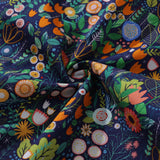 Castlebeard Floral Hawaiian Shirt For Men Button-down Short Sleeve 100% Cotton Shirt By Rachel Parker, view 6
