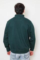 Castlebeard Men's Organic Cotton French Terry Quarter Zip Sweatshirt, view 3