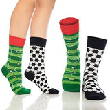 Castlebeard Fun Crew Socks 6-Pack, Cheese & Comics Mix, view 5