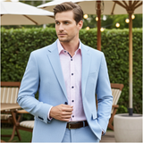 Castlebeard George Button-Up Shirt With Contrast Details // Pink // Contemporary Fit (Regular) - final sale, view 6