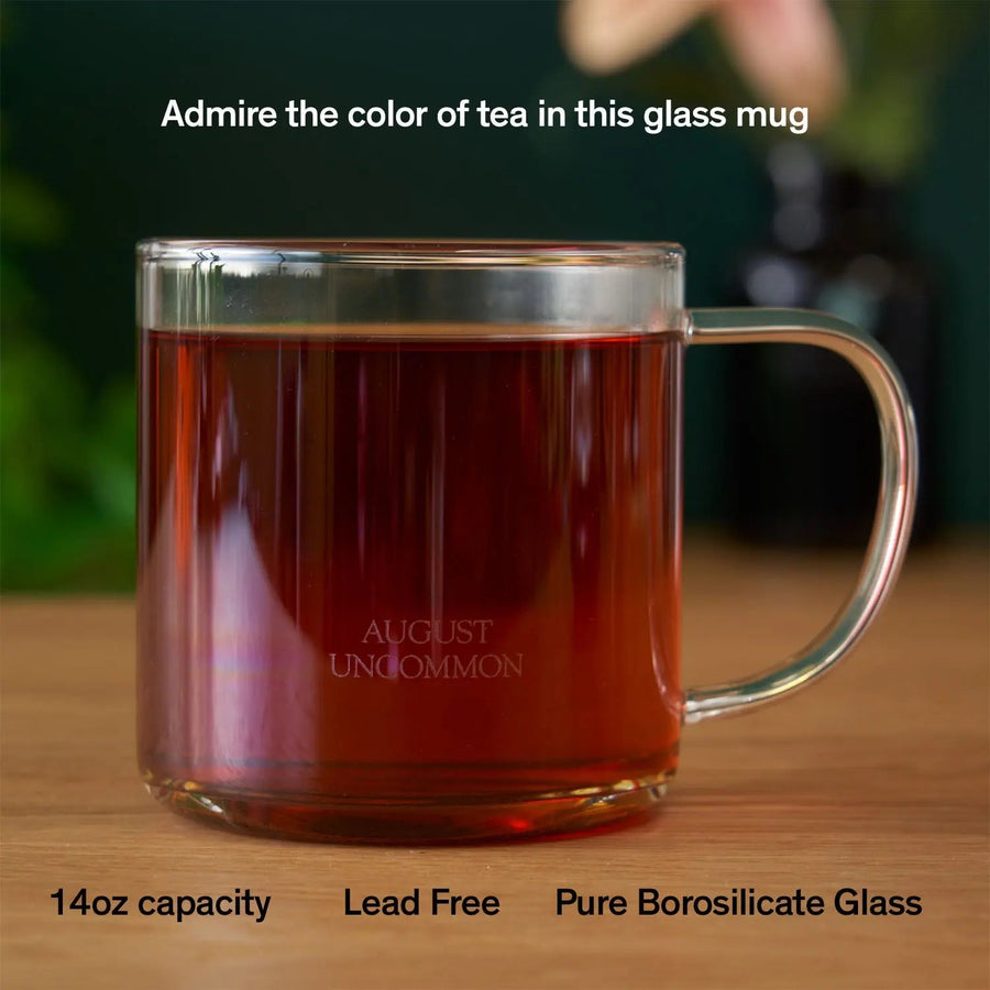 Castlebeard Glass Mug - Clear Elegance