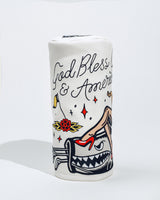 Castlebeard God Bless America Barrel Driver - White, view 3