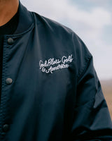 Castlebeard God Bless America Bomber Jacket - Navy, view 3