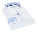 Castlebeard Gordon Button-Up Shirt With Contrast Details // White // Contemporary Fit (Regular), view 2
