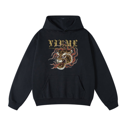 Castlebeard Hawaiian Hoodie For Men Tiger Strength Print Hoodie By Yakima