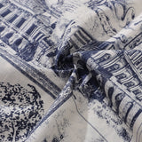Castlebeard Hawaiian Shirt For Men Artistic Mark Print Shirt Camp Collar 100% Cotton By Yeti, view 6