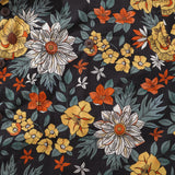 Castlebeard Hawaiian Shirt For Men Autumn Garden Print Shirt Camp Collar 100% Cotton By Sherry, view 3