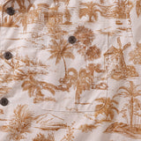 Castlebeard Hawaiian Shirt For Men California Dreams 1920s Vintage Shirt By Sherry, view 3