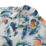 Castlebeard Hawaiian Shirt For Men Fantasy of the Paradise Bird Print 1930s Vintage Shirt By Amy, view 2
