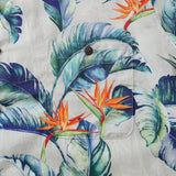 Castlebeard Hawaiian Shirt For Men Fantasy of the Paradise Bird Print 1930s Vintage Shirt By Amy, view 3