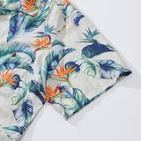 Castlebeard Hawaiian Shirt For Men Fantasy of the Paradise Bird Print 1930s Vintage Shirt By Amy, view 4