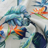 Castlebeard Hawaiian Shirt For Men Fantasy of the Paradise Bird Print 1930s Vintage Shirt By Amy, view 6