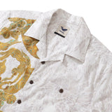 Castlebeard Hawaiian Shirt For Men Gorgeous Pattern Shirt Camp Collar 100% Cotton By Sun, view 3