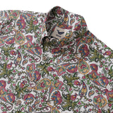 Castlebeard Hawaiian Shirt For Men Sophisticated Botanical Romance Button-down Shirt Short Sleeve 100% Cotton Shirt By Yeti, view 2
