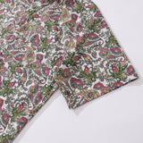Castlebeard Hawaiian Shirt For Men Sophisticated Botanical Romance Button-down Shirt Short Sleeve 100% Cotton Shirt By Yeti, view 4