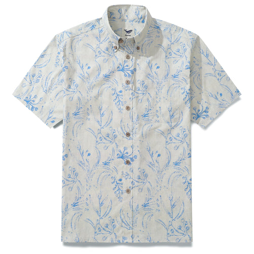 Castlebeard Hawaiian Shirt For Men The Transylvanian Estate Button-down Shirt Short Sleeve 100% Cotton Shirt By Yakima