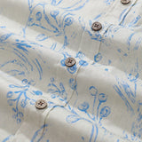 Castlebeard Hawaiian Shirt For Men The Transylvanian Estate Button-down Shirt Short Sleeve 100% Cotton Shirt By Yakima, view 5