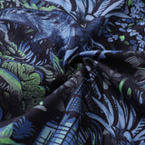 Castlebeard Hawaiian Shirt For Men Tropical Mirage Print Shirt Camp Collar 100% Cotton By Cigar, view 6