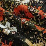 Castlebeard Hawaiian Shirt For Men Tropical Rhythm Button-down Short Sleeve 100% Cotton Shirt By Yeti, view 5