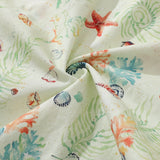 Castlebeard Hawaiian Shirt For Men Voices of the Shore Button-down Short Sleeve 100% Cotton Shirt By Seven, view 6