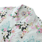 Castlebeard Hawaiian Shirts For Men Hummingbird Print Shirt 100% Cotton By Amy, view 2