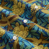 Castlebeard Hawaiian Shirts For Men Maurice Pillard Verneuil Birds and Wisteria Designer Shirt Short Sleeve By Amy, view 4