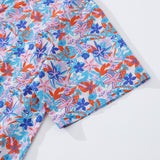 Castlebeard Hawaiian Shirts For Men Summer Passion Print Shirt Short Sleeve By Amy, view 4