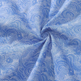 Castlebeard Hawaiian Shirts For Men Traditional Koi Carp Printed 100% Cotton Short Sleeve - Blue By Amy, view 6