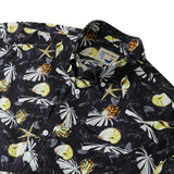 Castlebeard Hawaiian Shirts For Men Vintage Tropical Conch Button Down Cotton Aloha Shirt By Amy, view 2
