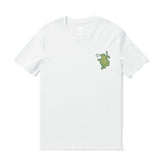 Castlebeard Hawaiian Tee For Men Backyard Beach Party By Loindaflow Tee Crew Neck 100% Cotton - WHITE By Laihha Organna, view 3